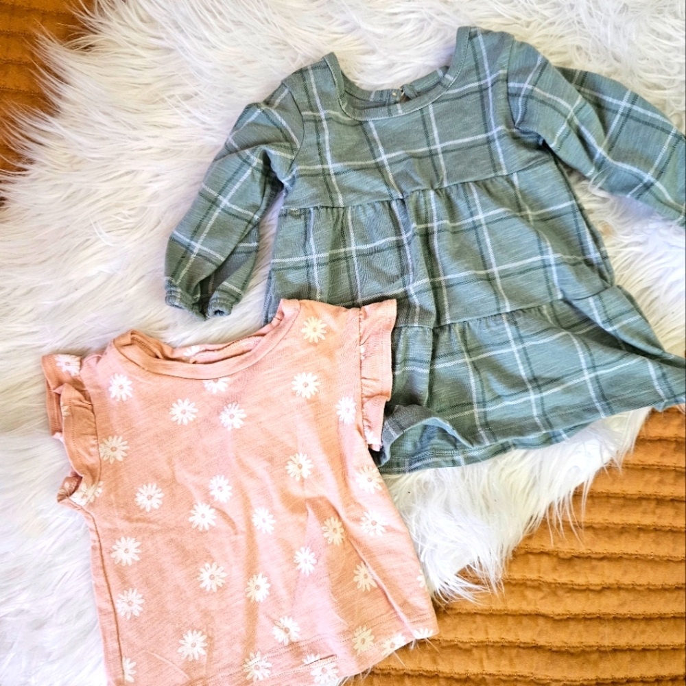 Little co baby girl tops